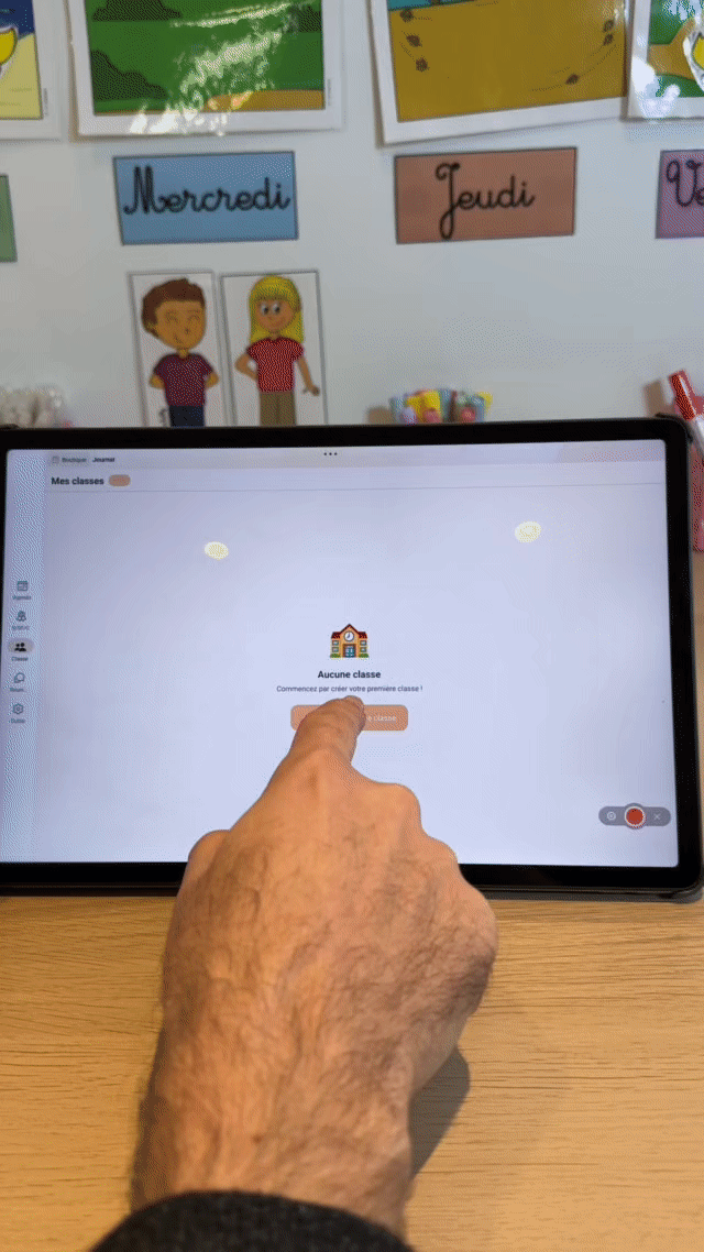 Création d'élèves en 7 secondes — démonstration